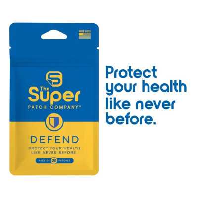Natural Neuro code DEFEND Patch - Pack of 28 Patches